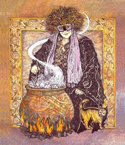 Cerridwen at the Cauldron by Joanna Powell Colbert