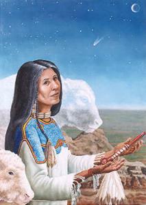 White Buffalo Woman by Sandra Stanton